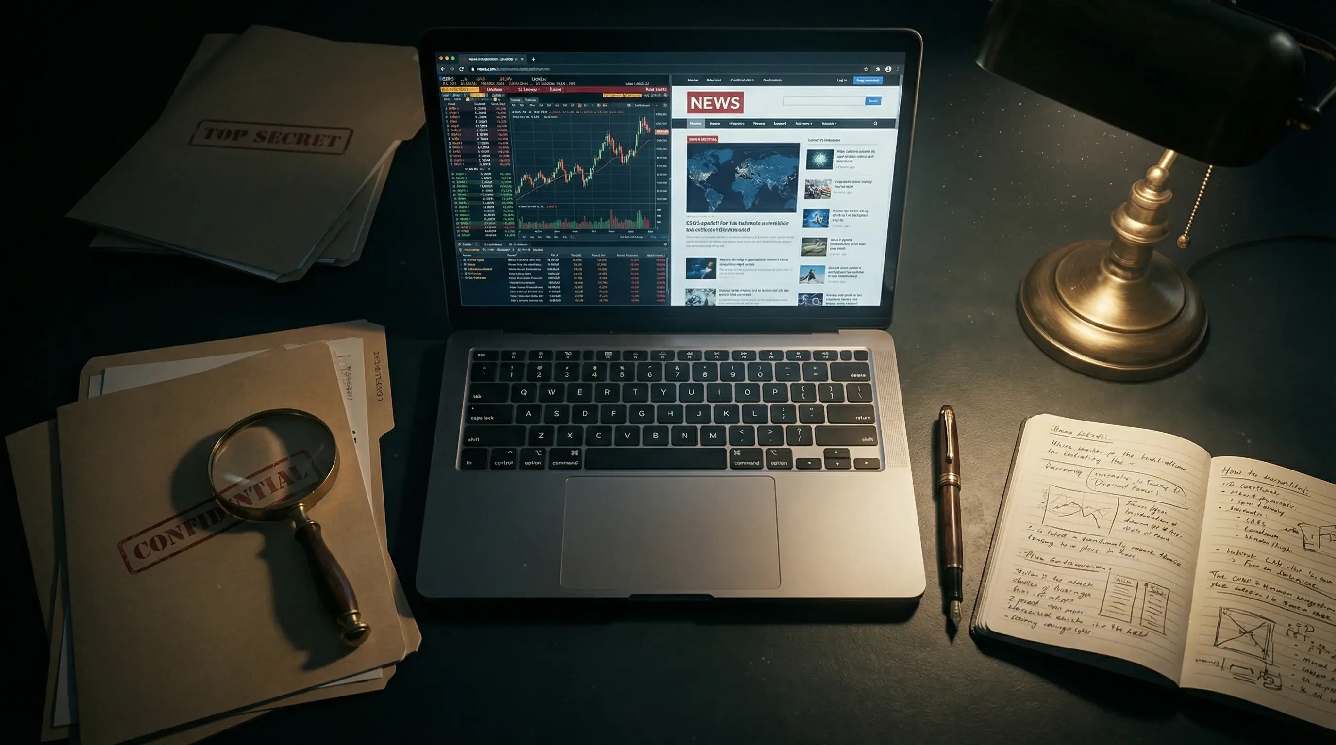 调查记者办公桌面 - 51黑料网 深度调查